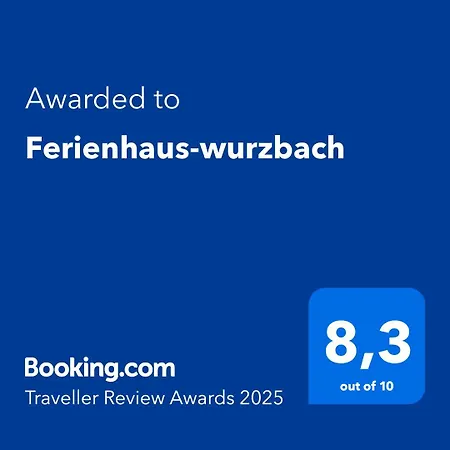 Hébergement de vacances Ferienhaus-wurzbach